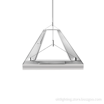 Suspended up and down led linear panel light